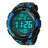 Luxury Sports Watch Men Analog Digital Military Silicone Army Sport LED Horloges Wrist Watches Men Relogio Masculino For Gifts