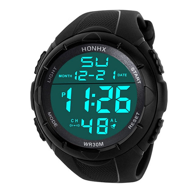 Luxury Sports Watch Men Analog Digital Military Silicone Army Sport LED Horloges Wrist Watches Men Relogio Masculino For Gifts