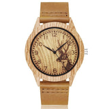 Imitation Wood Watch Men Women Quartz Imitate Wooden Watch Ostrich Deer Man Wristwatch Soft Leather Band Male Wrist Clock Reloj