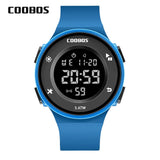 Korean Style Men's Digital Watch Simple Business 5Bar Waterproof LED Wrist Watches For Male Top Brand Sports Surf Military Watch