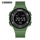 Korean Style Men's Digital Watch Simple Business 5Bar Waterproof LED Wrist Watches For Male Top Brand Sports Surf Military Watch