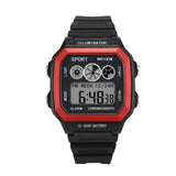 Luxury Sports Watch Men Silicone Sport LED Waterproof Wrist Watches Analog Digital Military Watch Men Relogio Masculino