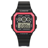 Luxury Sports Watch Men Silicone Sport LED Waterproof Wrist Watches Analog Digital Military Watch Men Relogio Masculino