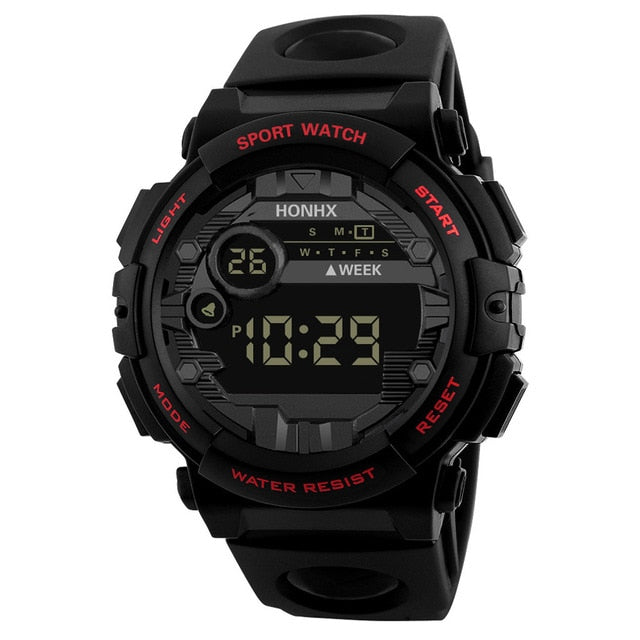 HONHX Men's Watch Water Proof Watches Luxury Date Digital LED Watch Reloj Deportivo Hombre Relogio Digital Electronic News