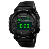 HONHX LED Electronic Watch Men Sports Wrist Watches Alarm Watch Silicone Military Army Life resistant Male Clock Relogio 618