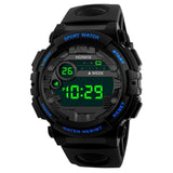 HONHX LED Electronic Watch Men Sports Wrist Watches Alarm Watch Silicone Military Army Life resistant Male Clock Relogio 618