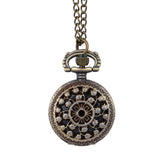 Men and Women Couple Retro Quartz Hanging Table Commemorative Table Pocket watch man woman kid gift necklace clock Couple old