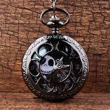 Gorben Slytherin Snake Steampunk Quartz Pocket Watch  Hogwart Silver Golden Snitch Chain Pendant Women Gift