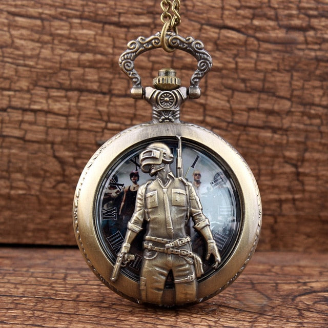 Gorben Slytherin Snake Steampunk Quartz Pocket Watch  Hogwart Silver Golden Snitch Chain Pendant Women Gift