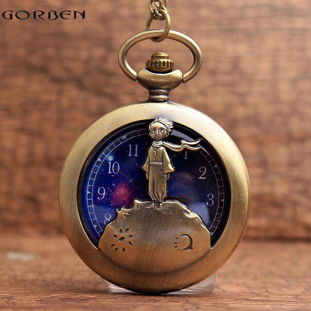 Gorben Slytherin Snake Steampunk Quartz Pocket Watch  Hogwart Silver Golden Snitch Chain Pendant Women Gift