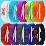 women watches Unisex Men Fashion Silicone Band Red LED Sports clock Bracelet Digital Wrist reloj mujer relogio デジタルウォッチ часы