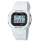 Sanda Sports Led Electronic Digital Watch Waterproof Hand Expression Watch