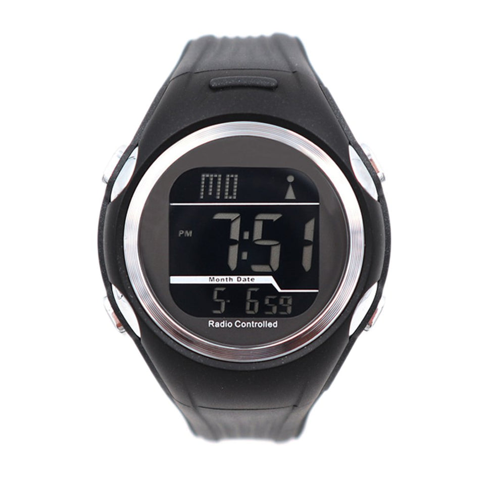 Waterproof Digital Watch Fashion outdoor sports waterproof watch German frequency DCF radio wave watch outdoor multi-function