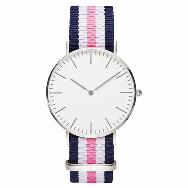 Mens Top Brand Simple Nylon Watch Relogio Masculino Men Sport Fashion Minimalist Quartz Watches Relojes Para Hombre 2019 Gifts