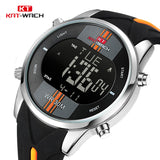 Fashion Brand Men Watch Waterproof Sport Watch Outdoor Silicone Strap Led Digital Watch Men Clock Erkek Kol Saati Hodinky