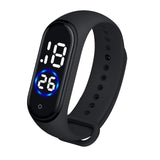 2019 LED Digital LED Sports Watch Unisex Silicone Band Sport Electronic Wrist Watches Fashion Men Women Watches Dropshipping Q