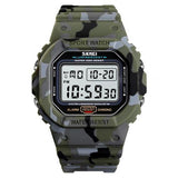 SKMEI 1471 Fashion Waterproof Sports Watch Men Camouflage Luminous Chronograph Electronic Digital Wrist Watch Мужские часы