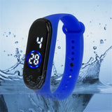 50M Waterproof Sports Men Women Watch Fashion Digital LED Fitness WristWatch Unisex Silicone Band Wrist Gifts relogio masculino
