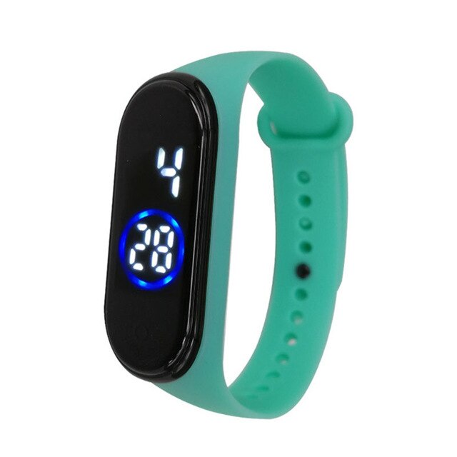 50M Waterproof Sports Men Women Watch Fashion Digital LED Fitness WristWatch Unisex Silicone Band Wrist Gifts relogio masculino