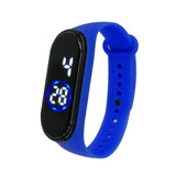 50M Waterproof Sports Men Women Watch Fashion Digital LED Fitness WristWatch Unisex Silicone Band Wrist Gifts relogio masculino