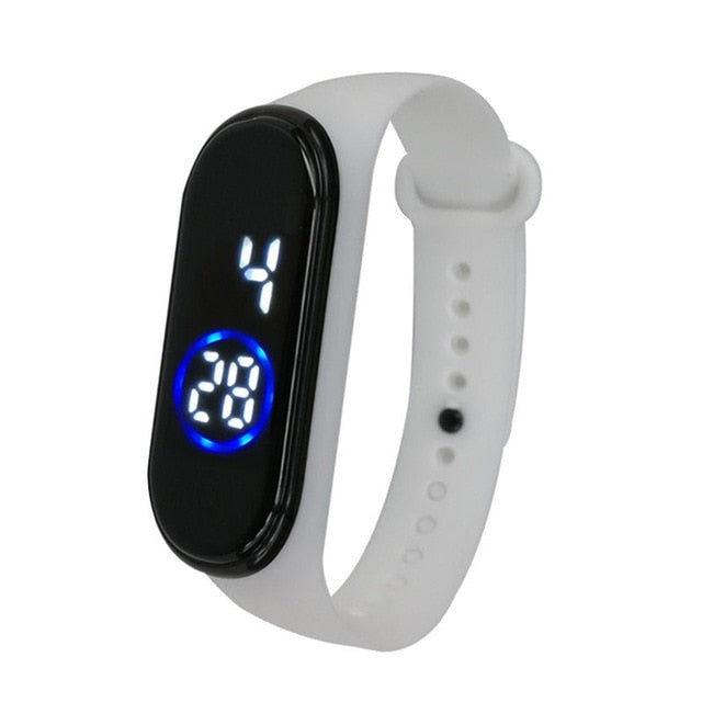 50M Waterproof Sports Men Women Watch Fashion Digital LED Fitness WristWatch Unisex Silicone Band Wrist Gifts relogio masculino
