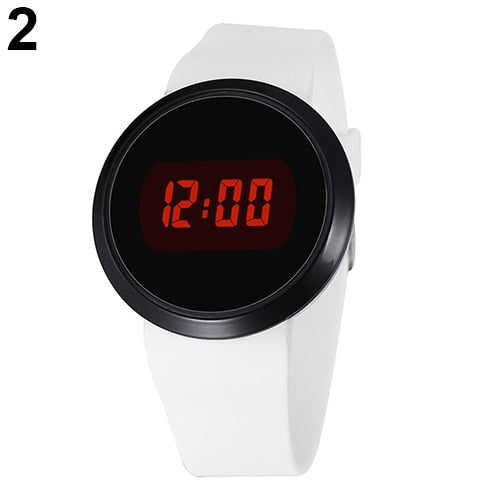 Fashion Touch Screen Watches Men Led Digital Watches Men Sports Watches Silicone Band Day Date Electronic Watches reloj hombre