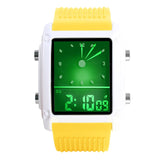 New Men Watch Led Digital Watches Men Sports Watches Dual Time Analog Digital Watches LED Colorful Backlight Glow Watches reloj