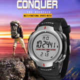 SYNOKE Military Men Wristwatch Outdoor Sports LED Electronic Watch Fashion Digital Wrist Watches Alarm Clock Waterproof Watch