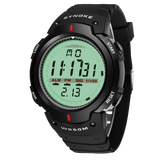 SYNOKE Military Men Wristwatch Outdoor Sports LED Electronic Watch Fashion Digital Wrist Watches Alarm Clock Waterproof Watch