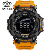 SMAEL Mens Watch Military Waterproof Sport Wrist Watch Digital Stopwatches For Men 1802 Military Watches Male Relogio Masculino