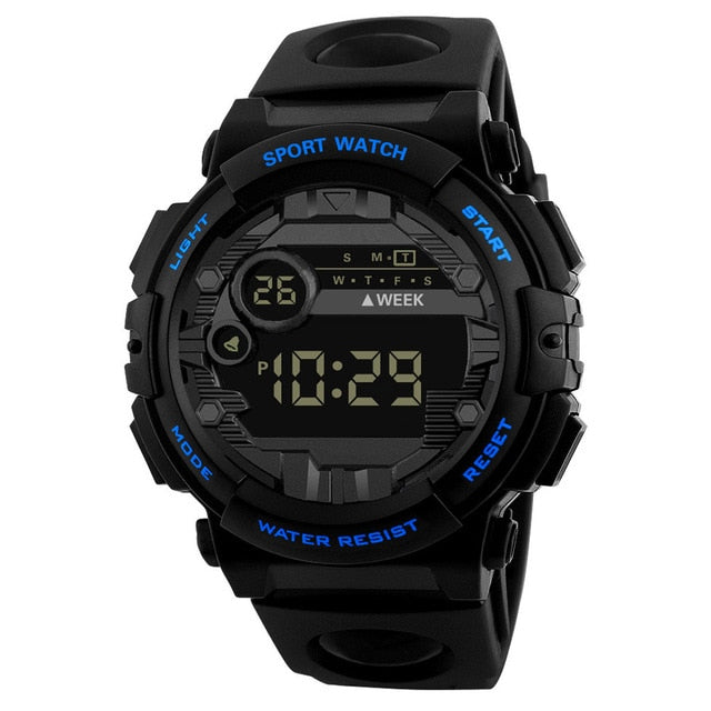 2019 Hot Luxury Mens Digital LED Watch Date Sport Men Outdoor Electronic Watch Quartz Watch Outdoor Hiking Sport Best Gift