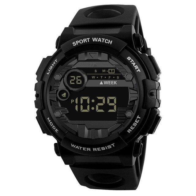 2019 Hot Luxury Mens Digital LED Watch Date Sport Men Outdoor Electronic Watch Quartz Watch Outdoor Hiking Sport Best Gift