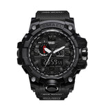 Waterproof Men LED Wristwatch Outdoor Sports Wristwatch Climbing Running Chronograph Alarm Clock 1545 Military Watch
