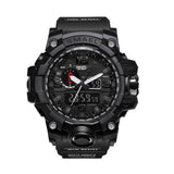 Waterproof Men LED Wristwatch Outdoor Sports Wristwatch Climbing Running Chronograph Alarm Clock 1545 Military Watch