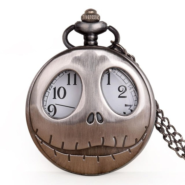 Doctor Who Theme Eye Pattern Hunter Quartz Pocket Watch Vintage Necklace Chain Retro Fob Watch Men Pendant Women Clock Best Gift