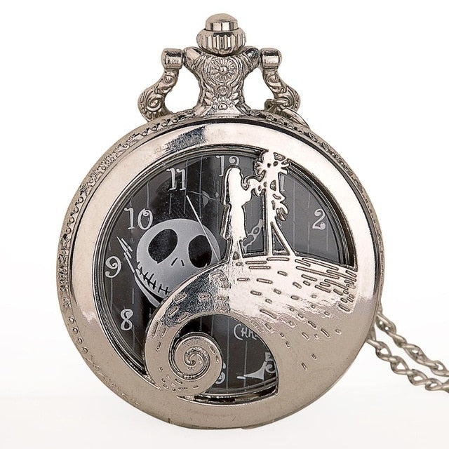 Doctor Who Theme Eye Pattern Hunter Quartz Pocket Watch Vintage Necklace Chain Retro Fob Watch Men Pendant Women Clock Best Gift