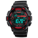 SKMEI 1243 Fashion Sports Digital Watch Men Round Dial Waterproof Electronic Wrist Watch montre homme Мужские часы
