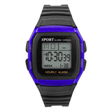 New Men Waterproof Wrist Watch High-End Multi-Function 30M Sports Waterproof Electronic Watch LED man Fitness Multi-function Q