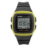 New Men Waterproof Wrist Watch High-End Multi-Function 30M Sports Waterproof Electronic Watch LED man Fitness Multi-function Q