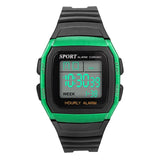 New Men Waterproof Wrist Watch High-End Multi-Function 30M Sports Waterproof Electronic Watch LED man Fitness Multi-function Q