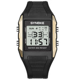 SUMTOCK Men Watch Digital LED Watch Waterproof Luminous Dial Alarm Timing Multifunction Watches relogios digitais desportivos