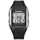 SUMTOCK Men Watch Digital LED Watch Waterproof Luminous Dial Alarm Timing Multifunction Watches relogios digitais desportivos