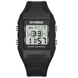 SUMTOCK Men Watch Digital LED Watch Waterproof Luminous Dial Alarm Timing Multifunction Watches relogios digitais desportivos