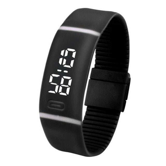 New Arrive Sports Bracelet LED unisex Watch Men Watch Fashion Digital Watch Date Time Women Wristwatch Gift 1pcs