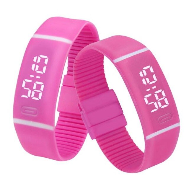 New Arrive Sports Bracelet LED unisex Watch Men Watch Fashion Digital Watch Date Time Women Wristwatch Gift 1pcs