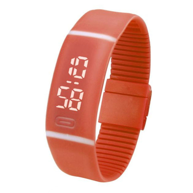 New Arrive Sports Bracelet LED unisex Watch Men Watch Fashion Digital Watch Date Time Women Wristwatch Gift 1pcs