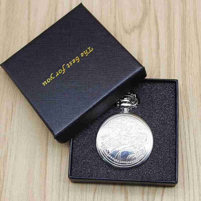 Retro Gold Fashion Hollow Gear Steampunk Quartz Pocket Watch Stainless Steel Pendant For Men Women