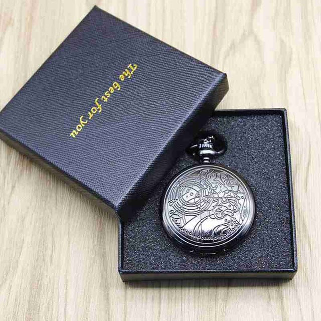 Retro Gold Fashion Hollow Gear Steampunk Quartz Pocket Watch Stainless Steel Pendant For Men Women