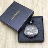 Retro Gold Fashion Hollow Gear Steampunk Quartz Pocket Watch Stainless Steel Pendant For Men Women
