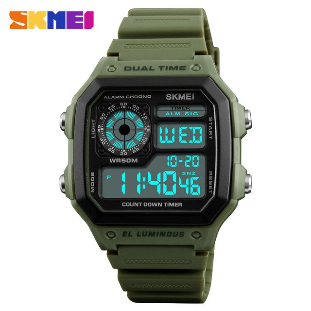 SKMEI Sports Watch Men Top Brand Luxury Famous LED Digital Watches Male Clocks Men's Watch Relojes Deportivos Herren Uhren